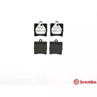 Jeu de 4 plaquettes de frein arrière BREMBO P 50 025