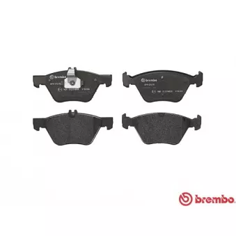 Jeu de 4 plaquettes de frein avant BREMBO P 50 026