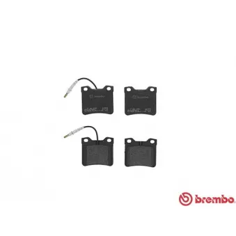 Jeu de 4 plaquettes de frein arrière BREMBO P 50 030