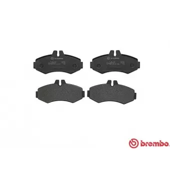 Jeu de 4 plaquettes de frein avant BREMBO P 50 031