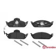 Jeu de 4 plaquettes de frein avant BREMBO P 50 039 - Visuel 1