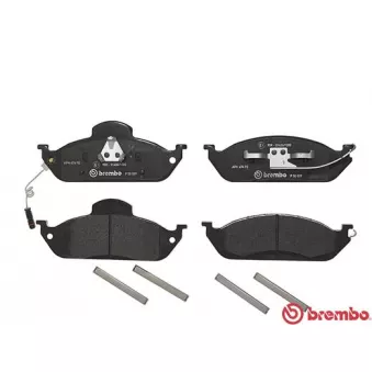 Jeu de 4 plaquettes de frein avant BREMBO P 50 039