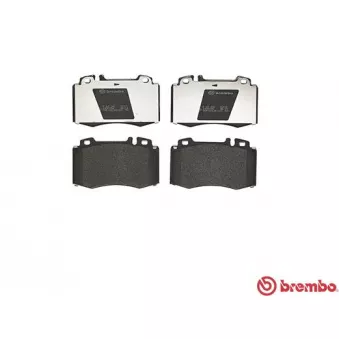 Jeu de 4 plaquettes de frein avant BREMBO P 50 041