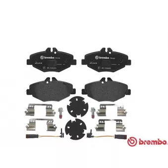 Jeu de 4 plaquettes de frein avant BREMBO P 50 049
