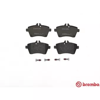Jeu de 4 plaquettes de frein avant BREMBO P 50 056