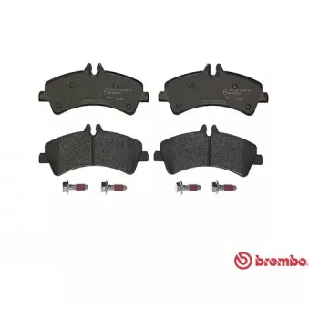 Jeu de 4 plaquettes de frein arrière BREMBO P 50 060