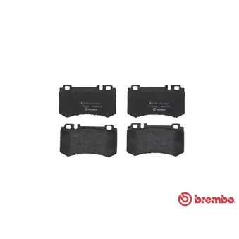 Jeu de 4 plaquettes de frein arrière BREMBO P 50 061