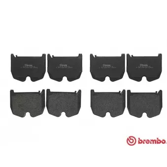 Jeu de 4 plaquettes de frein avant BREMBO