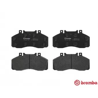Jeu de 4 plaquettes de frein avant BREMBO