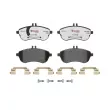 Jeu de 4 plaquettes de frein avant BREMBO P 50 067X - Visuel 1