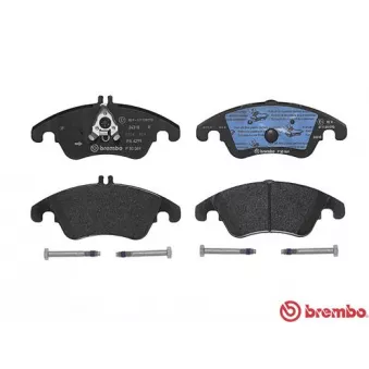 Jeu de 4 plaquettes de frein avant BREMBO P 50 069