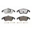 Jeu de 4 plaquettes de frein avant BREMBO P 50 069X - Visuel 1