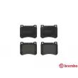 Jeu de 4 plaquettes de frein avant BREMBO P 50 073 - Visuel 1