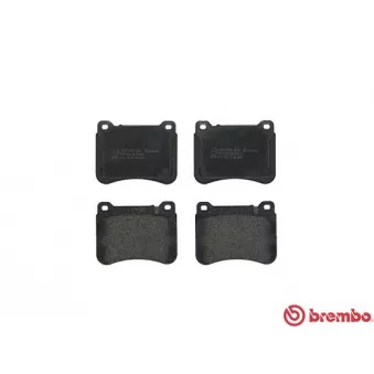 Jeu de 4 plaquettes de frein avant BREMBO P 50 073