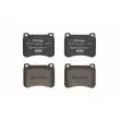Jeu de 4 plaquettes de frein avant BREMBO P 50 073X - Visuel 1
