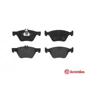 Jeu de 4 plaquettes de frein avant BREMBO P 50 075