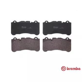 Jeu de 4 plaquettes de frein avant BREMBO P 50 078