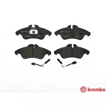 Jeu de 4 plaquettes de frein avant BREMBO P 50 080
