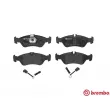 Jeu de 4 plaquettes de frein arrière BREMBO P 50 082 - Visuel 1