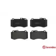 Jeu de 4 plaquettes de frein avant BREMBO P 50 087 - Visuel 1