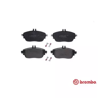 Jeu de 4 plaquettes de frein avant BREMBO P 50 093
