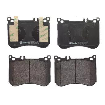 Jeu de 4 plaquettes de frein avant BREMBO P 50 095
