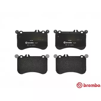 Jeu de 4 plaquettes de frein avant BREMBO P 50 097