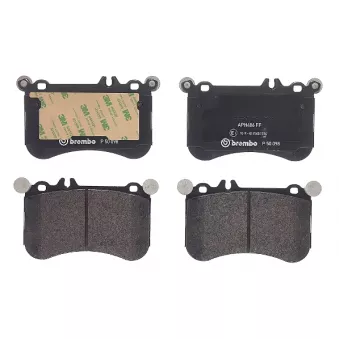 Jeu de 4 plaquettes de frein avant BREMBO P 50 098