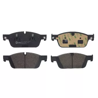 Jeu de 4 plaquettes de frein avant BREMBO P 50 102