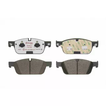 Jeu de 4 plaquettes de frein avant BREMBO P 50 102X