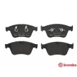 Jeu de 4 plaquettes de frein avant BREMBO P 50 105 - Visuel 1