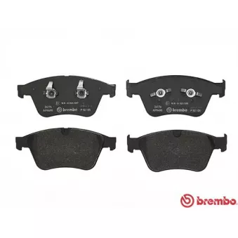 Jeu de 4 plaquettes de frein avant BREMBO P 50 105