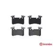 Jeu de 4 plaquettes de frein arrière BREMBO P 50 110 - Visuel 1