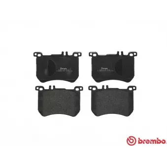 Jeu de 4 plaquettes de frein avant BREMBO P 50 111