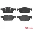 Jeu de 4 plaquettes de frein avant BREMBO P 50 112 - Visuel 1
