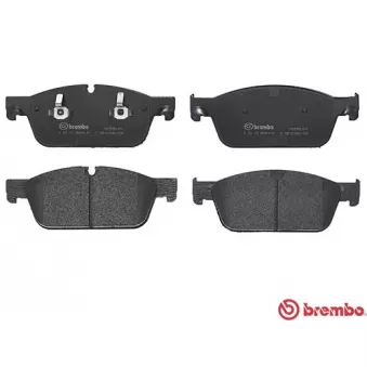 Jeu de 4 plaquettes de frein avant BREMBO