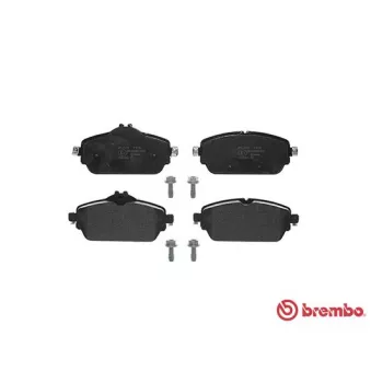 Jeu de 4 plaquettes de frein avant BREMBO P 50 118