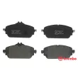 Jeu de 4 plaquettes de frein avant BREMBO P 50 119 - Visuel 1