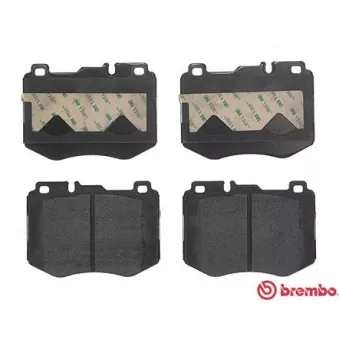 Jeu de 4 plaquettes de frein avant BREMBO P 50 120