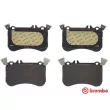 Jeu de 4 plaquettes de frein avant BREMBO P 50 121 - Visuel 1