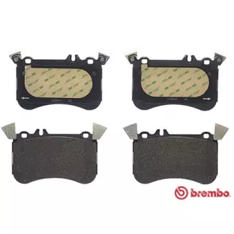 Jeu de 4 plaquettes de frein avant BREMBO P 50 121