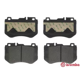 Jeu de 4 plaquettes de frein avant BREMBO P 50 123