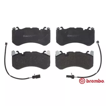 Jeu de 4 plaquettes de frein avant BREMBO P 50 127