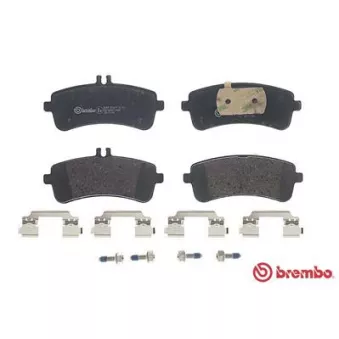 Jeu de 4 plaquettes de frein arrière BREMBO P 50 132