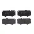 Jeu de 4 plaquettes de frein avant BREMBO P 50 134 - Visuel 1