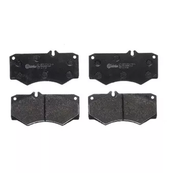 Jeu de 4 plaquettes de frein avant BREMBO P 50 134