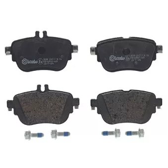 Jeu de 4 plaquettes de frein arrière BREMBO P 50 136