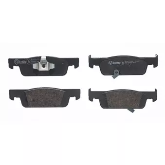 Jeu de 4 plaquettes de frein avant BREMBO P 50 137
