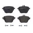Jeu de 4 plaquettes de frein arrière BREMBO P 50 141 - Visuel 1