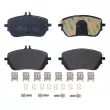 Jeu de 4 plaquettes de frein avant BREMBO P 50 146 - Visuel 1
